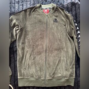 Kappa Men’s Small Green Full Zip Up